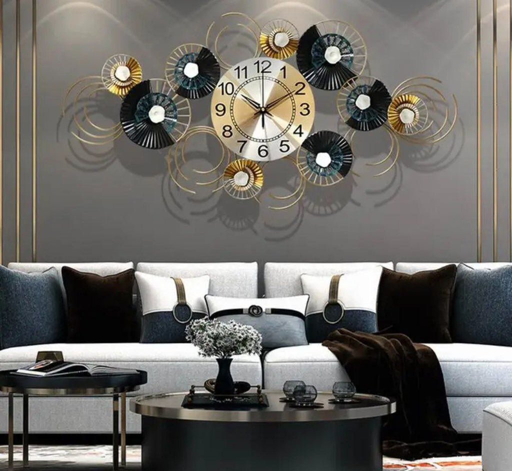 ساعه حائط معدن