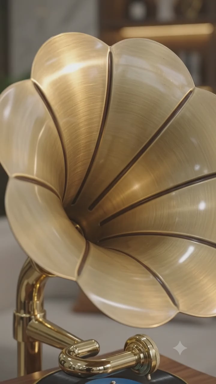 Vintage Gramophone – Vinyl Player & Bluetooth