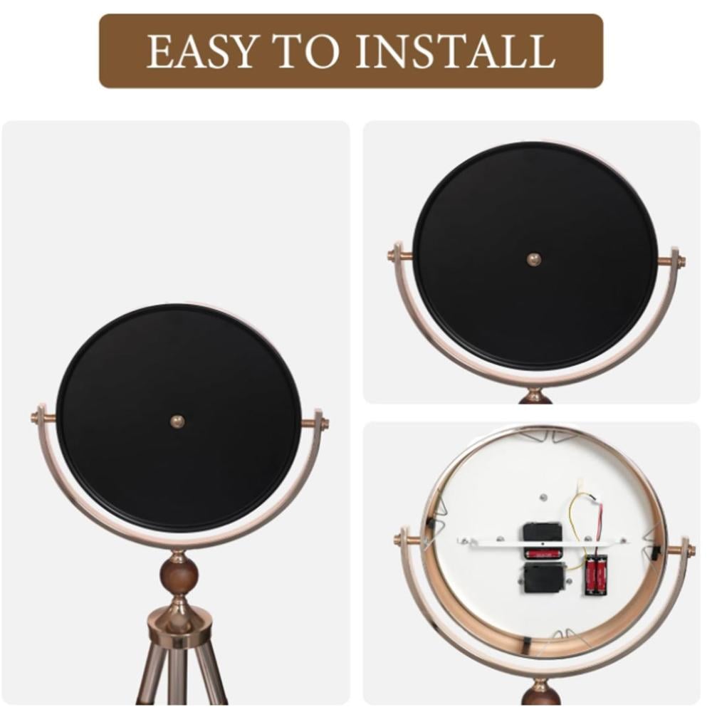 Tripod Luxury Floor Clock – ساعة أرضية فاخرة ستاند