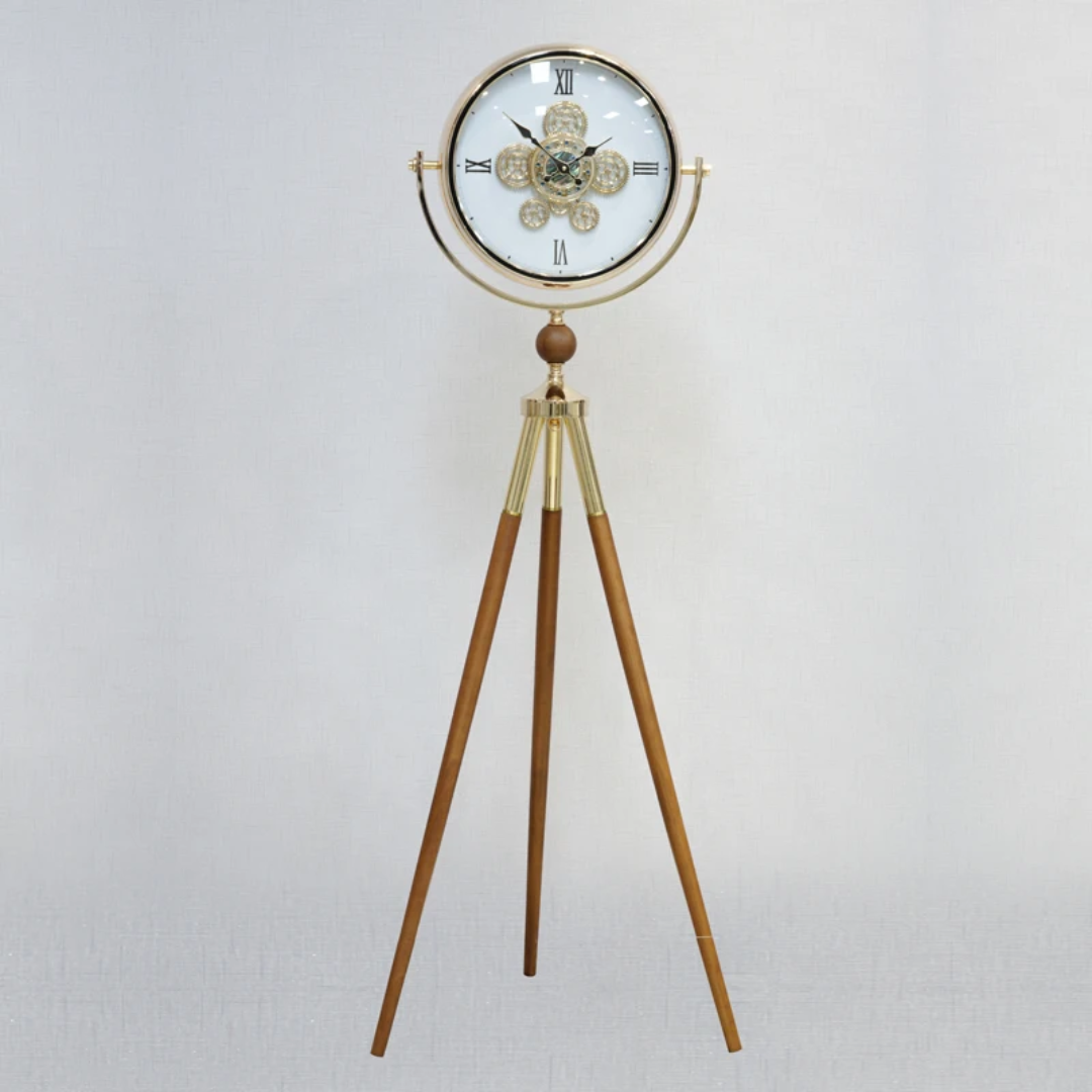 Tripod Luxury Floor Clock – ساعة أرضية فاخرة ستاند