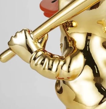 Golden Duck Duo Set – تماثيل بط عصرية (قطعتين)