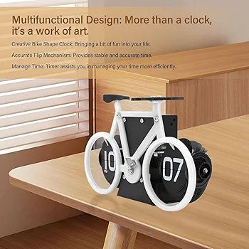 Vintage Bike Clock – ساعة دراجة ديكورية 20 سم