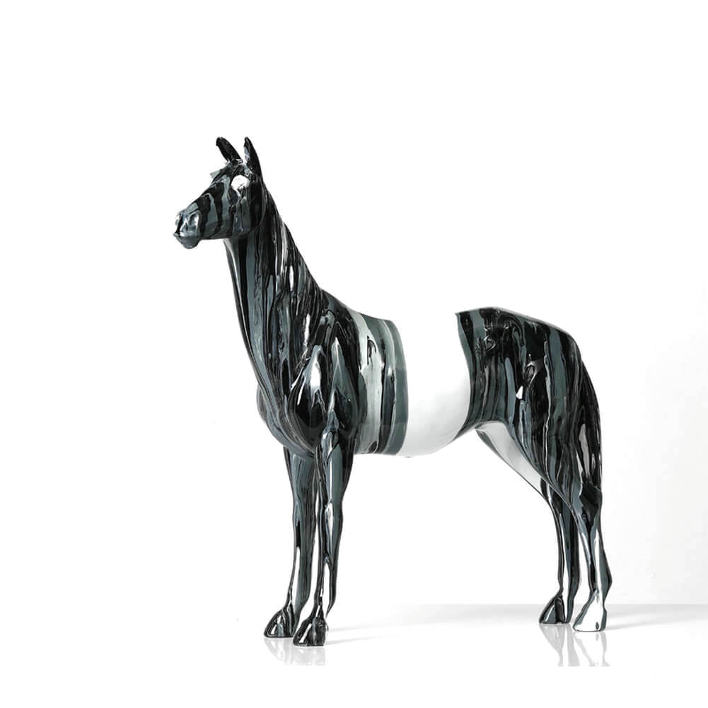 تمثال حصان ديكوري فاخر – Luxury Horse Sculpture 30 سم
