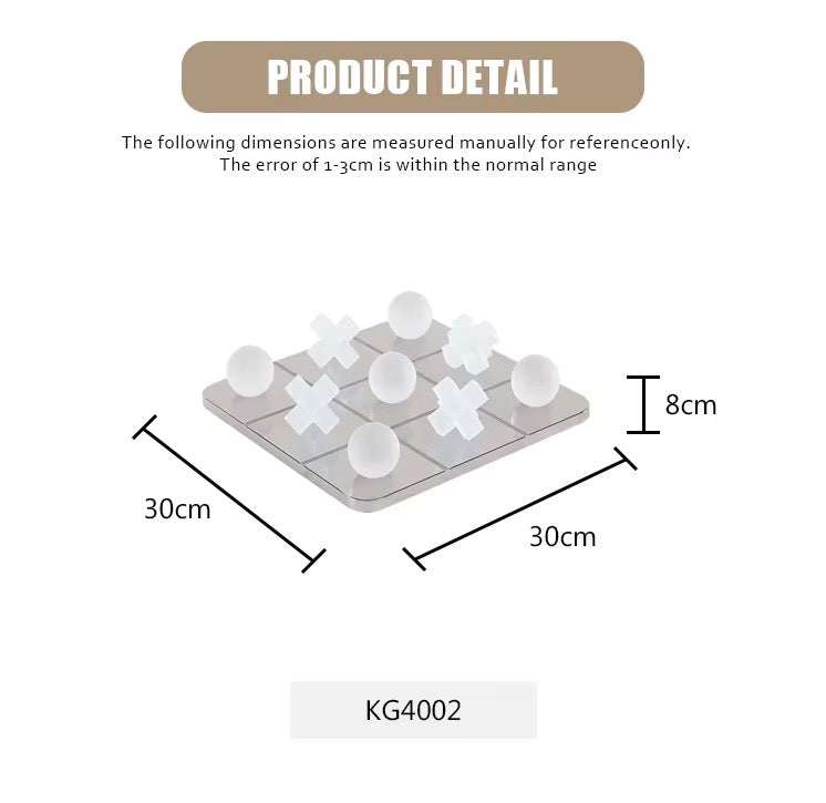 لعبة XO ديكورية – Tic Tac Toe Decor