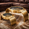 Watch Design Coffee Tables – طقم ترابيزات ساعة فاخرة