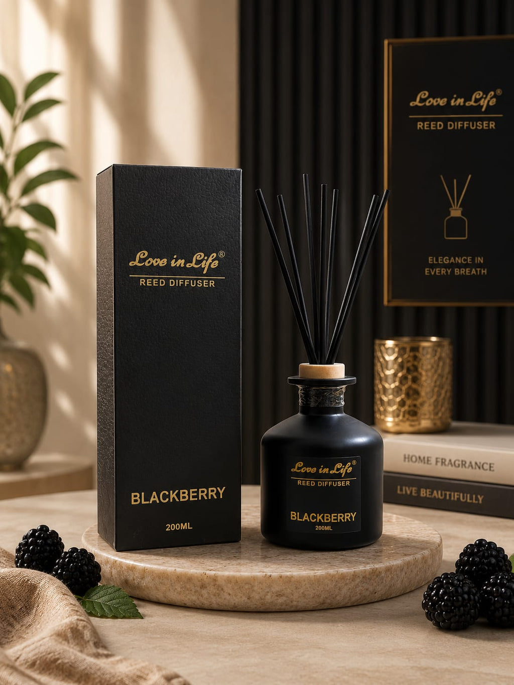 معطر جو ريد ديفيوزر بلاك بيري – 200 مل