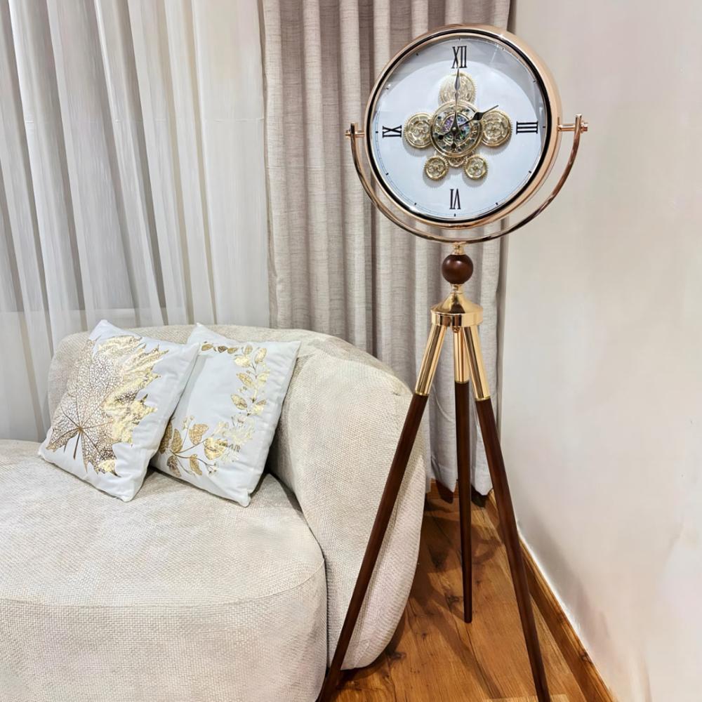 Tripod Luxury Floor Clock – ساعة أرضية فاخرة ستاند