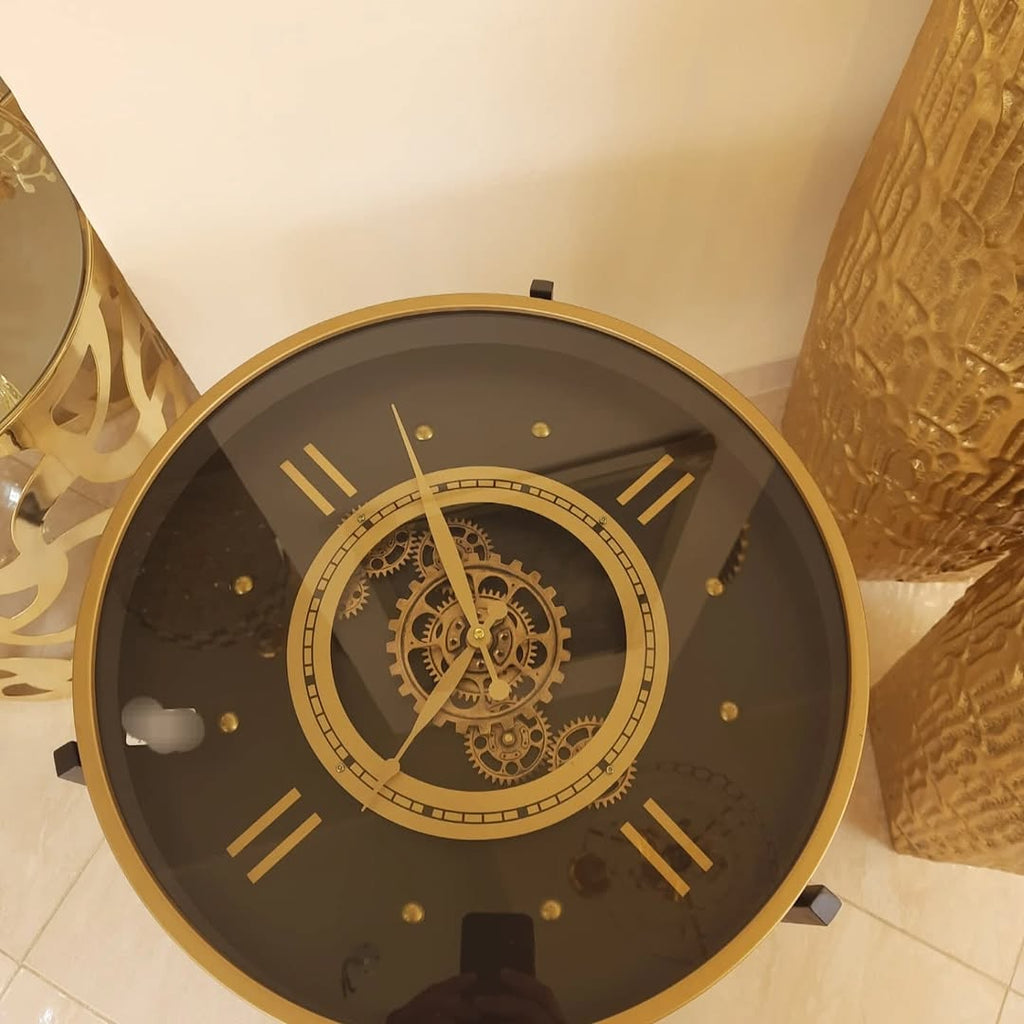 Mini Time Table Clock – ترابيزة بساعة عصرية