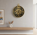 Modern Luxury Gear Clock – ساعة حائط مودرن بتروس ميكانيكية
