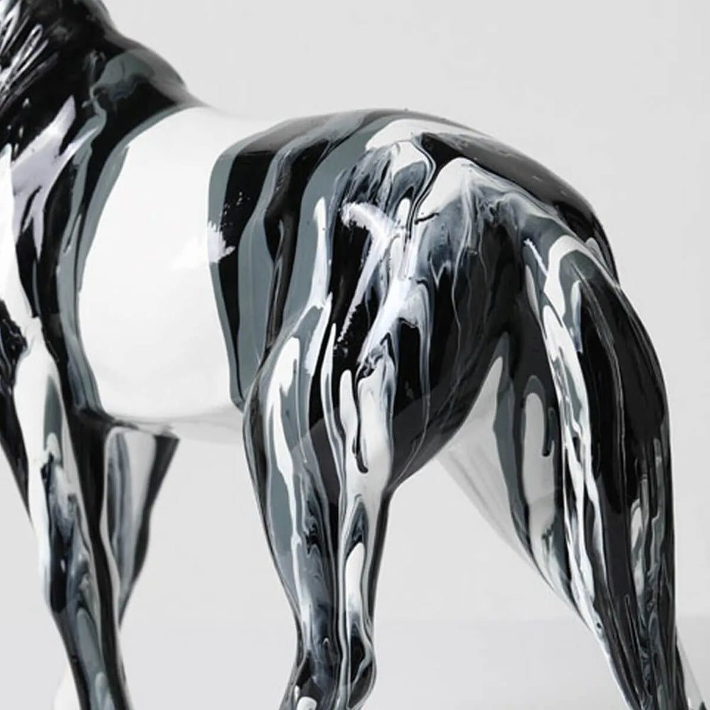 تمثال حصان ديكوري فاخر – Luxury Horse Sculpture 30 سم