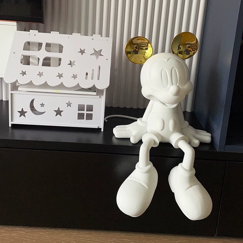 Cute Mouse Lamp – تمثال مضيء بتصميم كرتوني أنيق