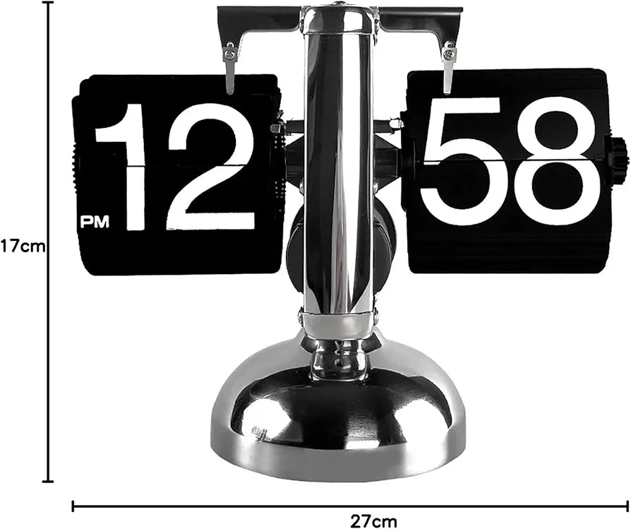 Retro Flip Clock – ساعة مكتب فليب ديزاين عصري